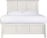 Paragon White King Panel Bed