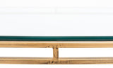 Parallel Lines Gold Coffee Table - Ornate Home