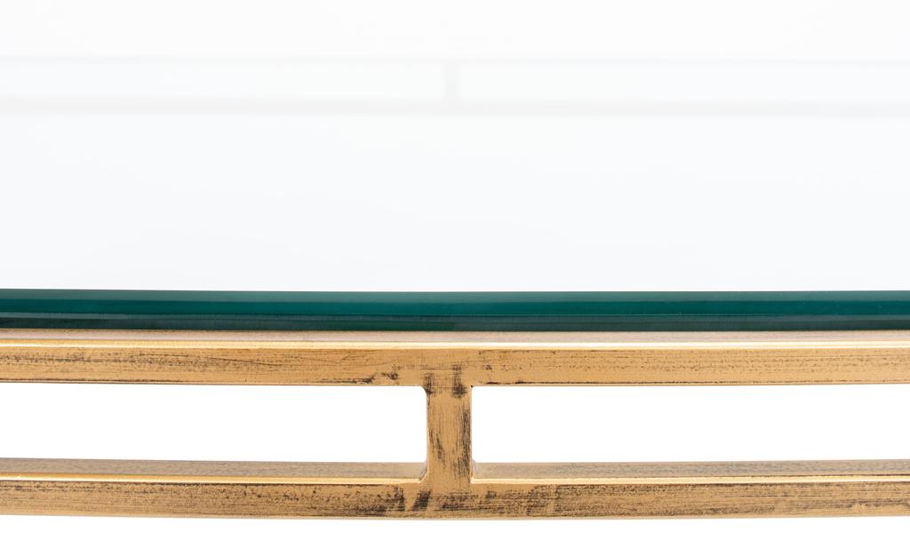 Parallel Lines Gold Coffee Table - Ornate Home