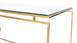 Parallel Lines Gold Coffee Table - Ornate Home