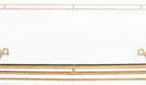 Parallel Lines Gold Coffee Table - Ornate Home