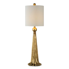 Paravani Metallic Gold Lamp - Ornate Home