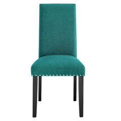 Parcel Teal Dining Upholstered Fabric Side Chair - Ornate Home