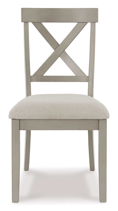 Parellen Gray Dining Chair (Set of 2) - Ornate Home