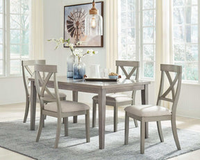 Parellen Gray Dining Table (Online Special Price) - Ornate Home