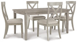 Parellen Gray Dining Table (Online Special Price) - Ornate Home