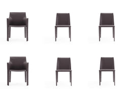 Paris 6-Piece Dining Chairs in Grey - Ornate Home