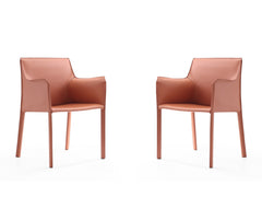 Paris Armchair in Clay (set of 2) - Ornate Home
