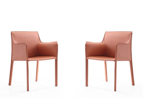 Paris Armchair in Clay (set of 2) - Ornate Home
