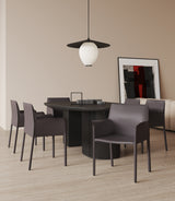 Paris Armchair in Grey (set of 2) - Ornate Home