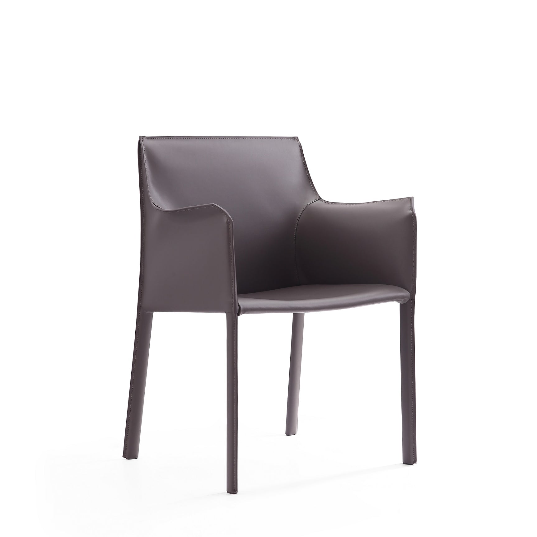 Paris Armchair in Grey (set of 2) - Ornate Home