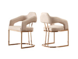 Paris Beige Dining Armchair - Ornate Home
