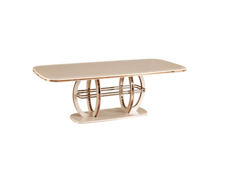 Paris Beige Dining Table (78'') - Ornate Home