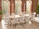 Paris Beige Dining Table (78") - Ornate Home