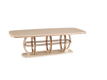 Paris Beige Dining Table (78") - Ornate Home