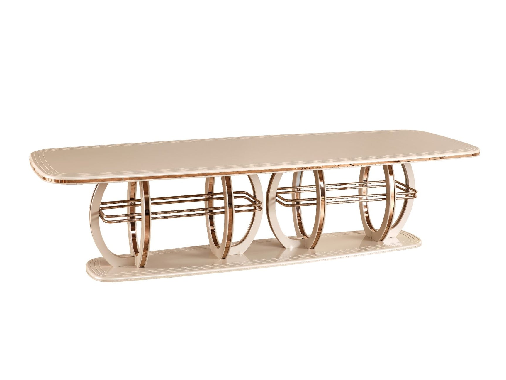 Paris Beige Dining Table - Ornate Home