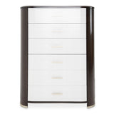 Paris Chic Espresso 6-Drawer Chest - Ornate Home