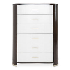 Paris Chic Espresso 6-Drawer Chest - Ornate Home