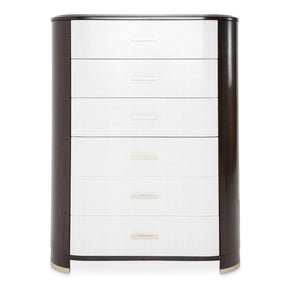 Paris Chic Espresso 6-Drawer Chest - Ornate Home