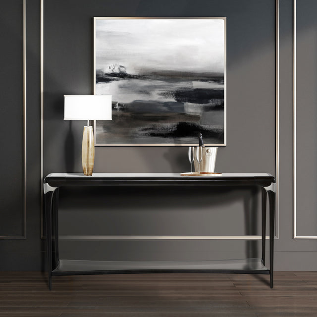 Paris Chic Espresso Console Table - Ornate Home