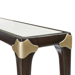 Paris Chic Espresso Console Table - Ornate Home