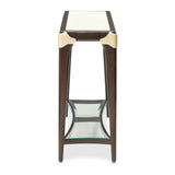 Paris Chic Espresso Console Table - Ornate Home