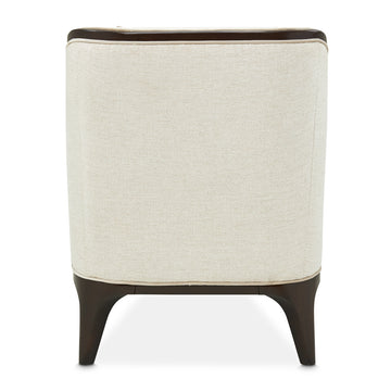 Paris Chic Espresso/Cremini Accent Chair - Ornate Home