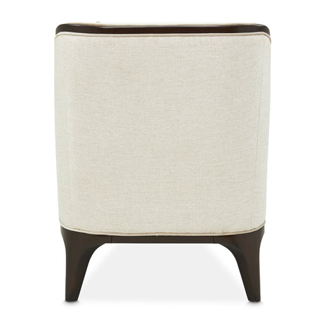 Paris Chic Espresso/Cremini Accent Chair - Ornate Home