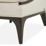 Paris Chic Espresso/Cremini Accent Chair - Ornate Home