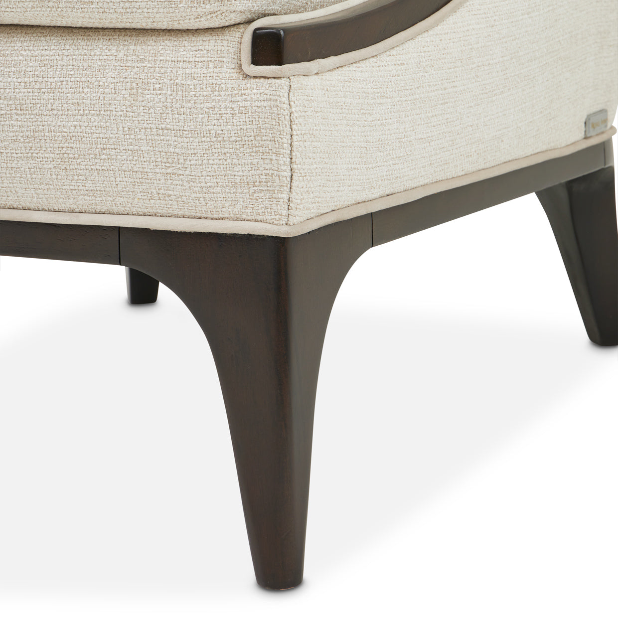 Paris Chic Espresso/Cremini Accent Chair - Ornate Home