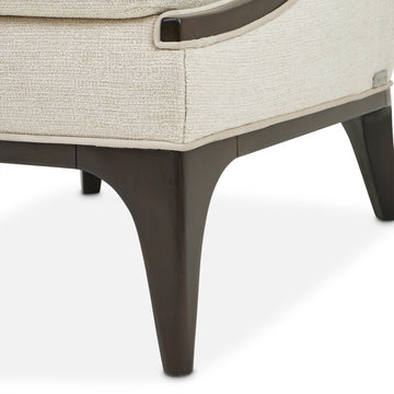Paris Chic Espresso/Cremini Accent Chair - Ornate Home