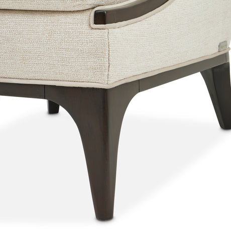 Paris Chic Espresso/Cremini Accent Chair - Ornate Home