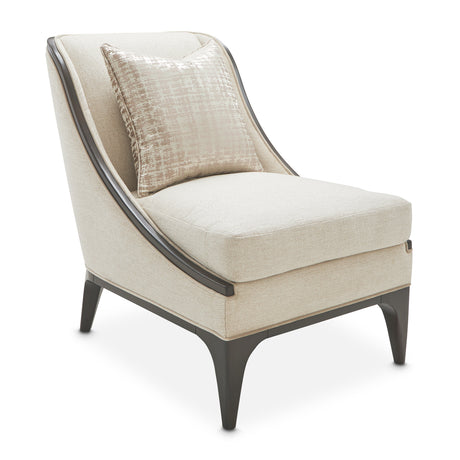 Paris Chic Espresso/Cremini Accent Chair - Ornate Home
