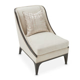 Paris Chic Espresso/Cremini Accent Chair - Ornate Home
