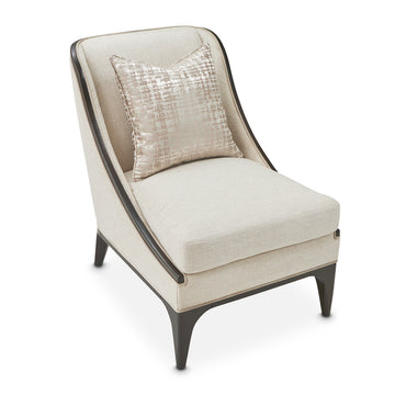 Paris Chic Espresso/Cremini Accent Chair - Ornate Home