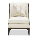 Paris Chic Espresso/Cremini Accent Chair - Ornate Home