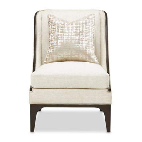 Paris Chic Espresso/Cremini Accent Chair - Ornate Home