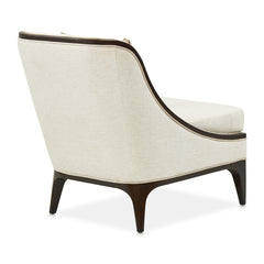 Paris Chic Espresso/Cremini Accent Chair - Ornate Home