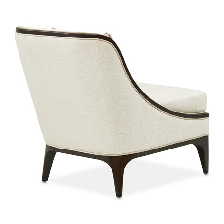 Paris Chic Espresso/Cremini Accent Chair - Ornate Home