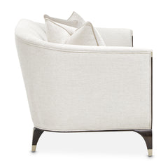 Paris Chic Espresso/Cremini Loveseat - Ornate Home