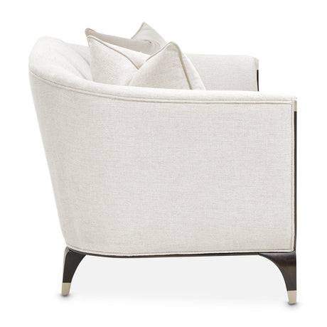 Paris Chic Espresso/Cremini Loveseat - Ornate Home
