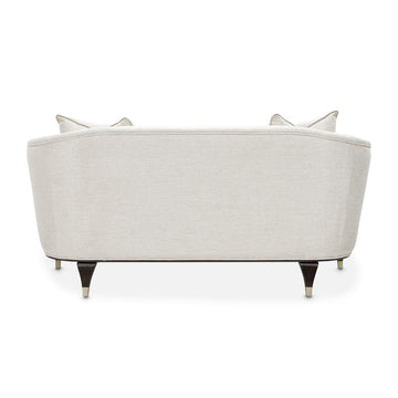 Paris Chic Espresso/Cremini Loveseat - Ornate Home