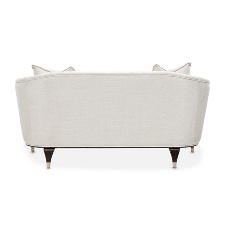 Paris Chic Espresso/Cremini Loveseat - Ornate Home