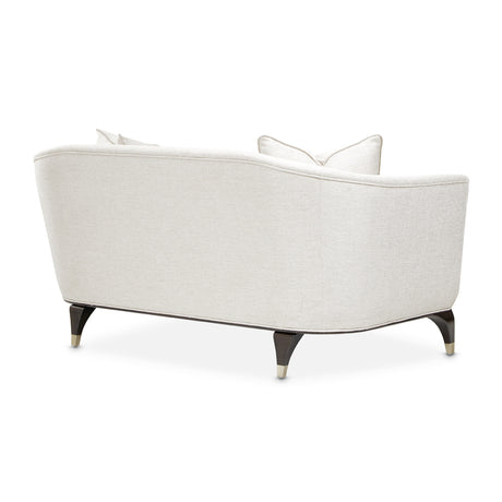 Paris Chic Espresso/Cremini Loveseat - Ornate Home