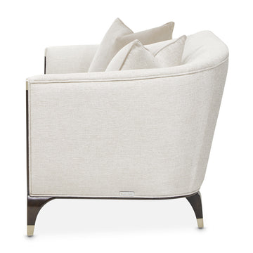 Paris Chic Espresso/Cremini Loveseat - Ornate Home