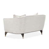 Paris Chic Espresso/Cremini Loveseat - Ornate Home