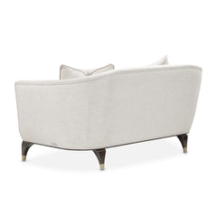 Paris Chic Espresso/Cremini Loveseat - Ornate Home