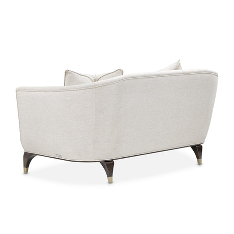 Paris Chic Espresso/Cremini Loveseat - Ornate Home