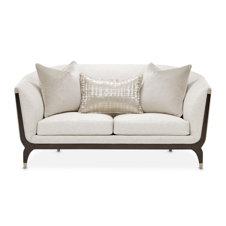 Paris Chic Espresso/Cremini Loveseat - Ornate Home