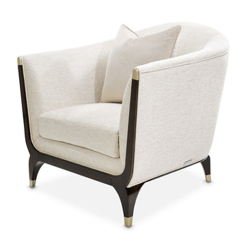 Paris Chic Espresso/Cremini Matching Chair - Ornate Home